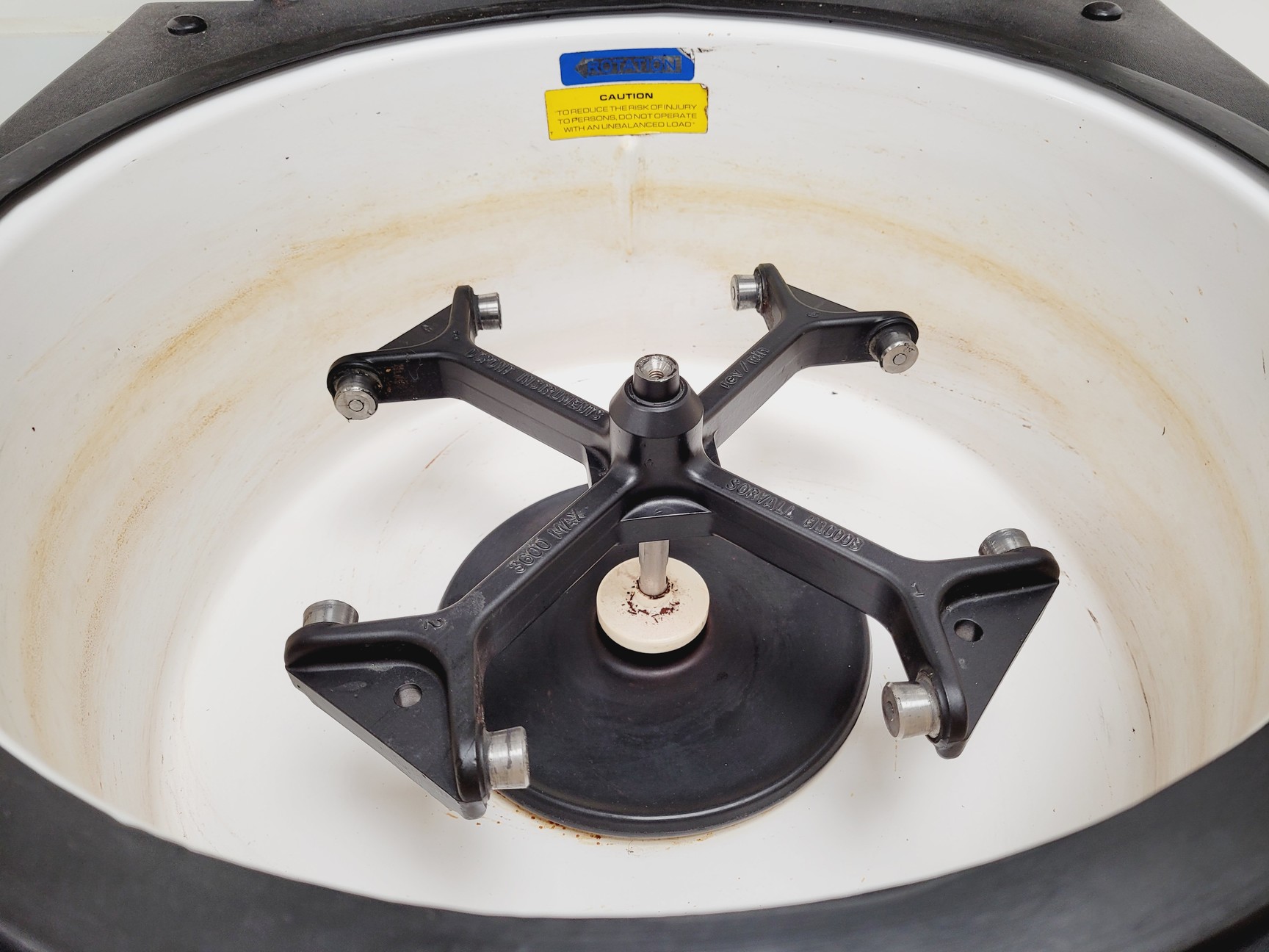 Image of Du Pont Sorvall Benchtop Centrifuge Model - RT 6000D with H1000B 3600RPM Rotor 