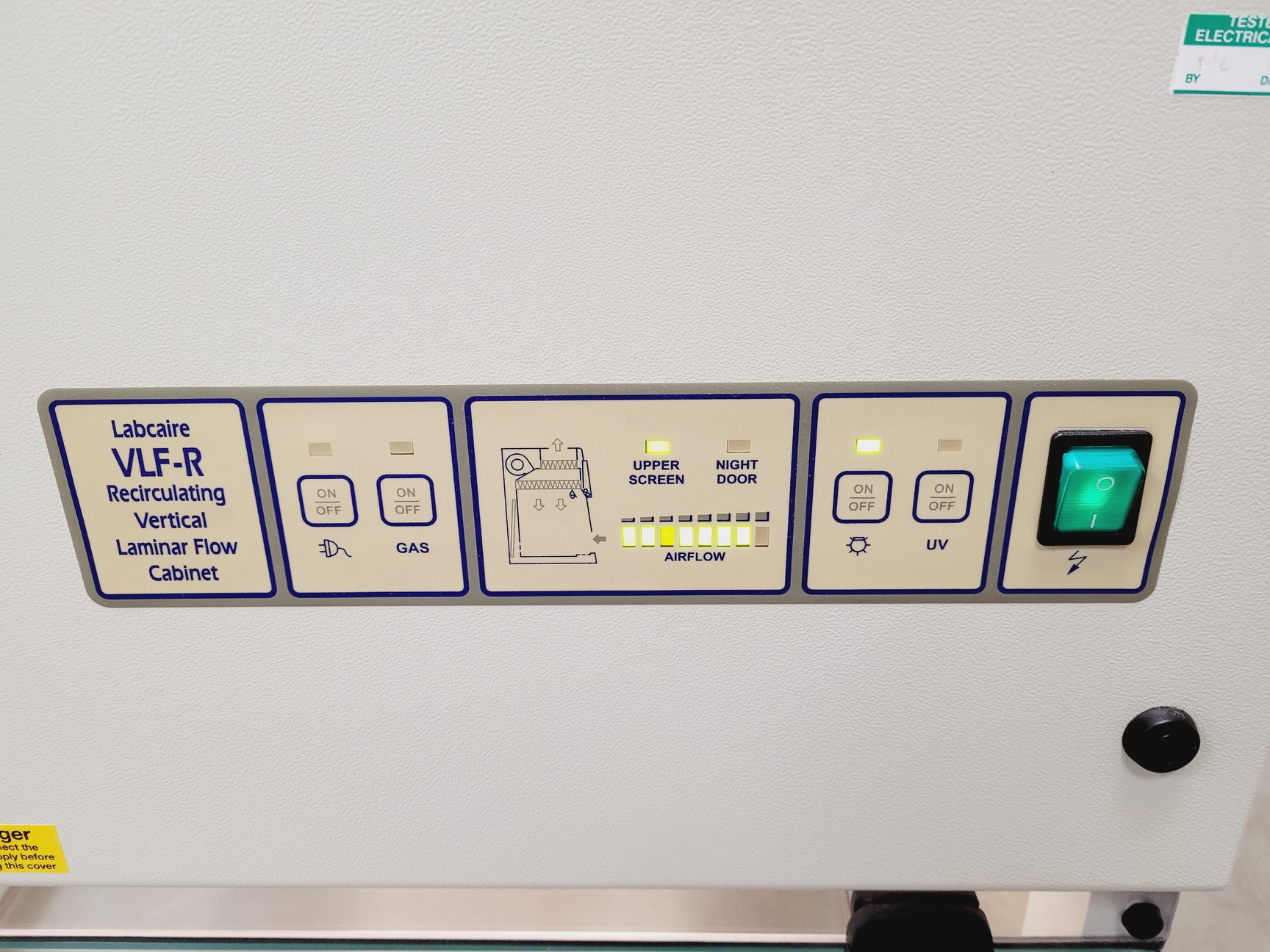 Image of Labcaire Model - VLF-R Recirculating Vertical Laminar Flow Cabinet Lab