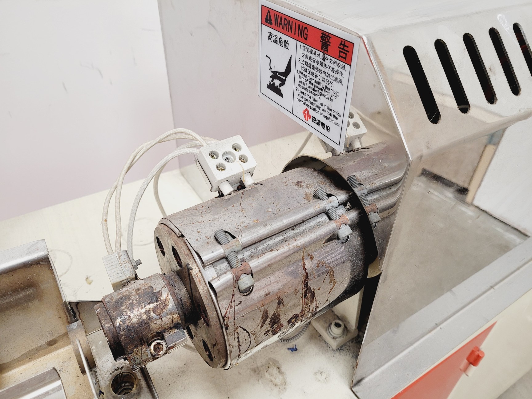 Image of Songhu Plastic Machinery Small Extruder Machine for 3D Printing Filament