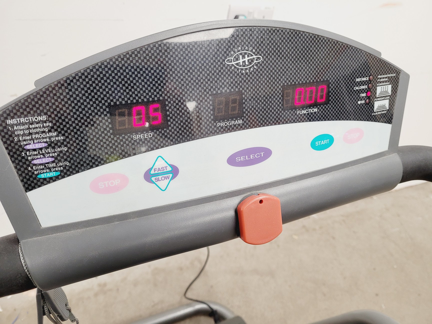 Image of Horizon Fitness Treadmill  Model - Sonic II Gym Exercise