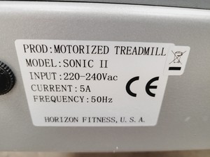 Thumbnail image of Horizon Fitness Treadmill  Model - Sonic II Gym Exercise