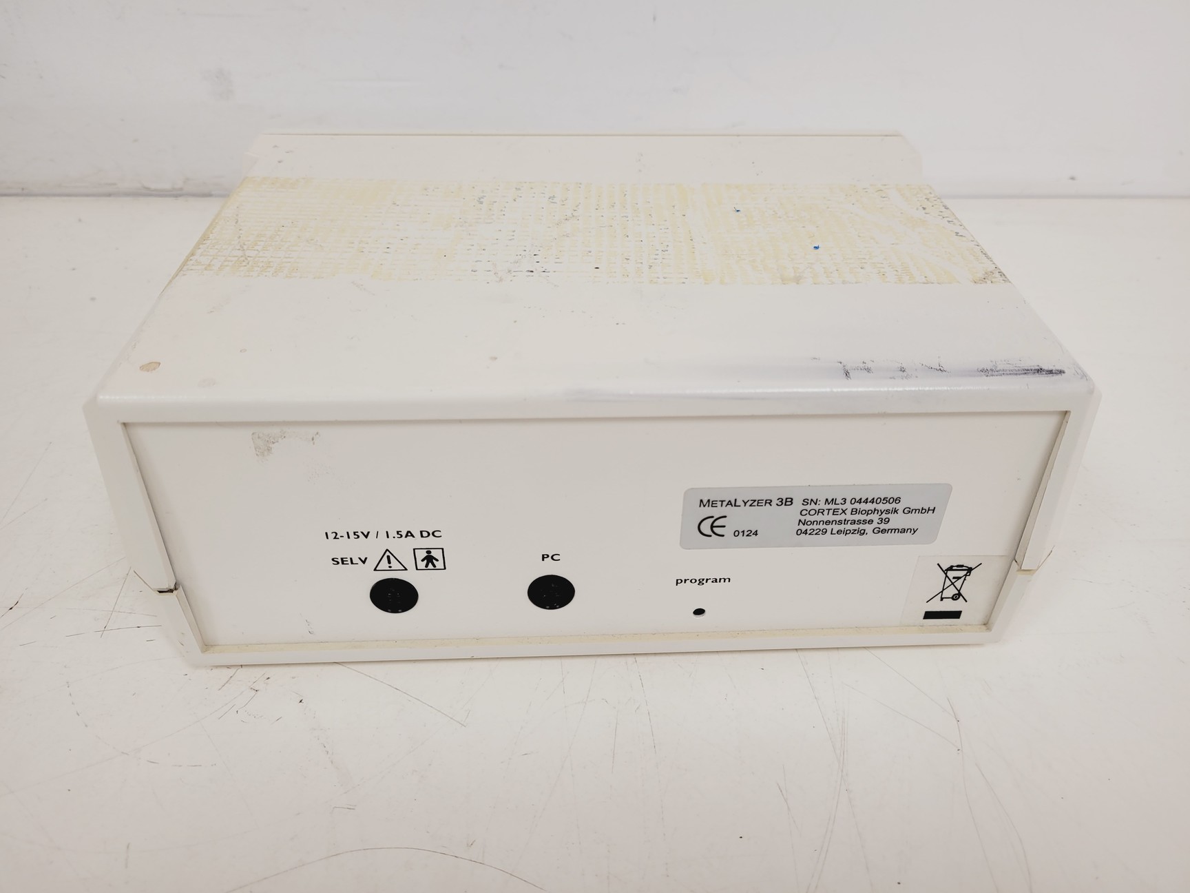 Image of Cortex Metalyzer 3B Spiroergometry System Lab Breath-by-breath