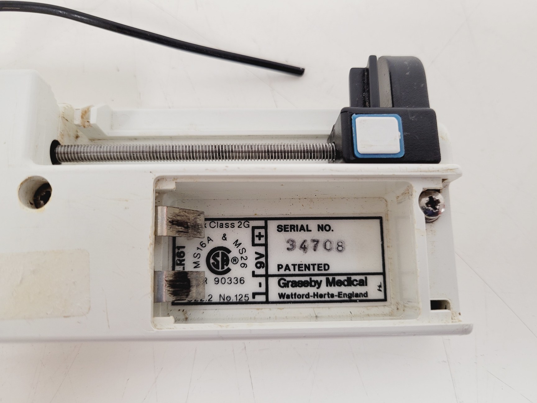 Image of Graseby Medical MS 16A Hourly Rate Syringe Driver Lab