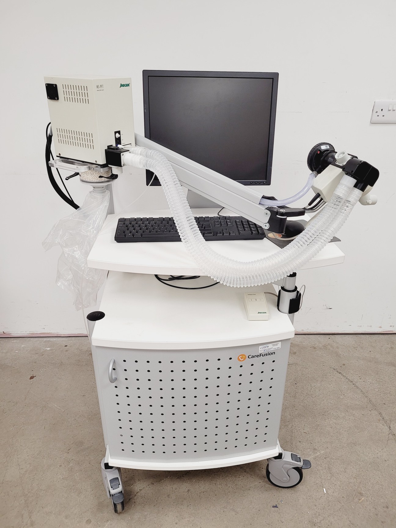 Carefusion Jaeger MasterScreen Body System Oxycon Breathbybreath Lab