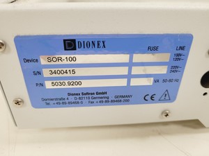 Thumbnail image of Dionex HPLC System - UCI-100, LPG-4, ASI-100, TCC-100, PDA-Photodiode Lab