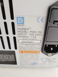 Thumbnail image of Dionex HPLC System - UCI-100, LPG-4, ASI-100, TCC-100, PDA-Photodiode Lab