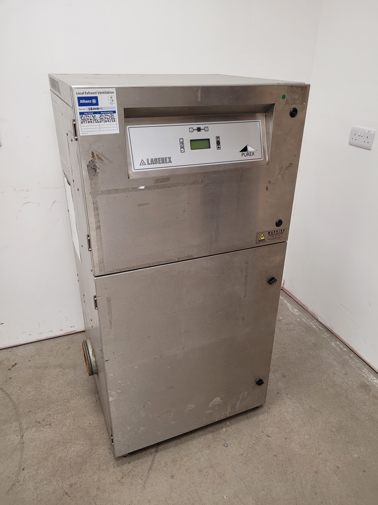 Image of CadCam Technology Laser Cutting System FB 7100 + Purex Laserex Fume Extractor 