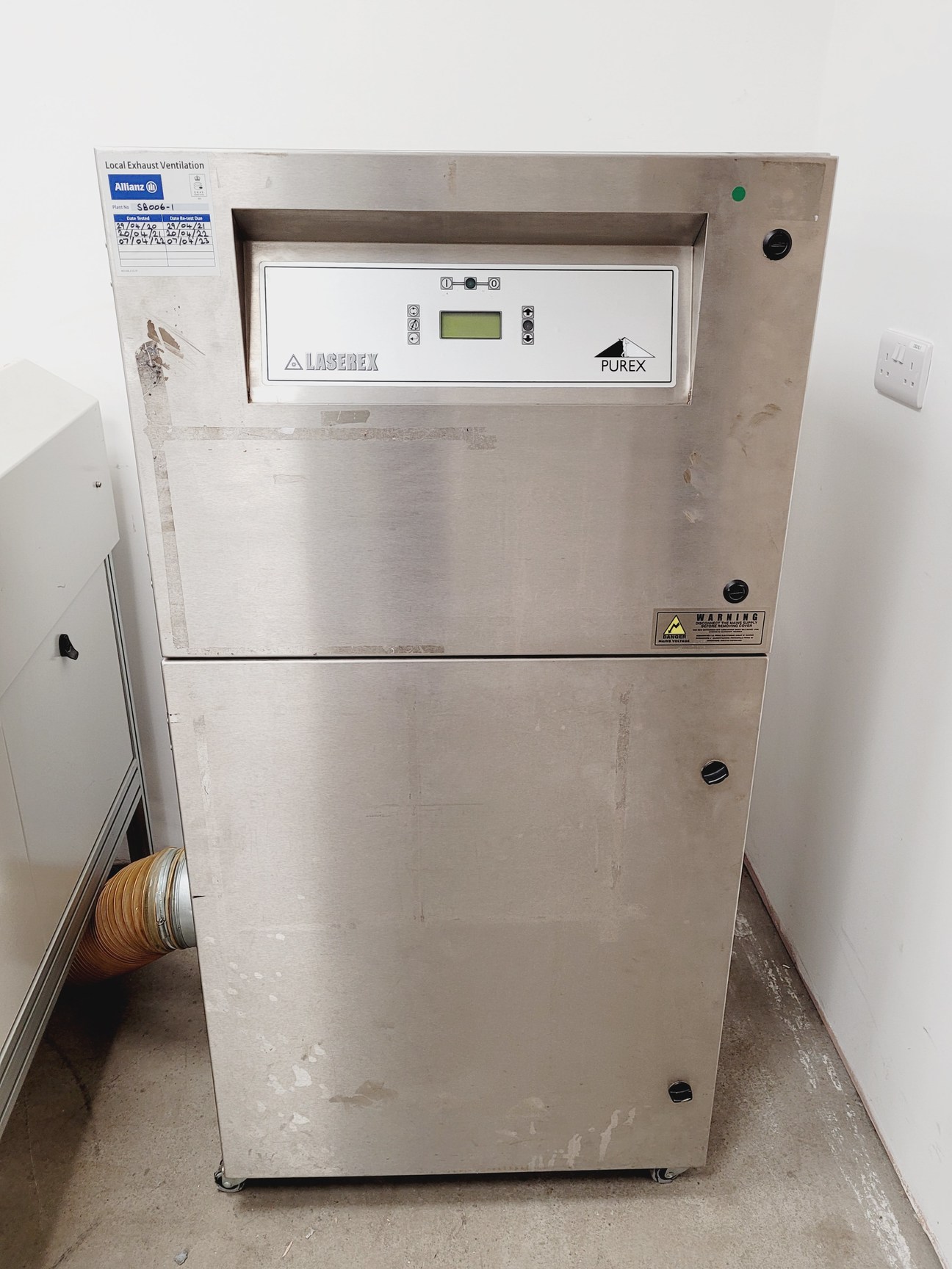 Image of CadCam Technology Laser Cutting System FB 7100 + Purex Laserex Fume Extractor 