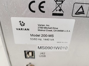 Thumbnail image of Varian IT Mass Spectrometer  Model - 210-MS Spares/Repairs