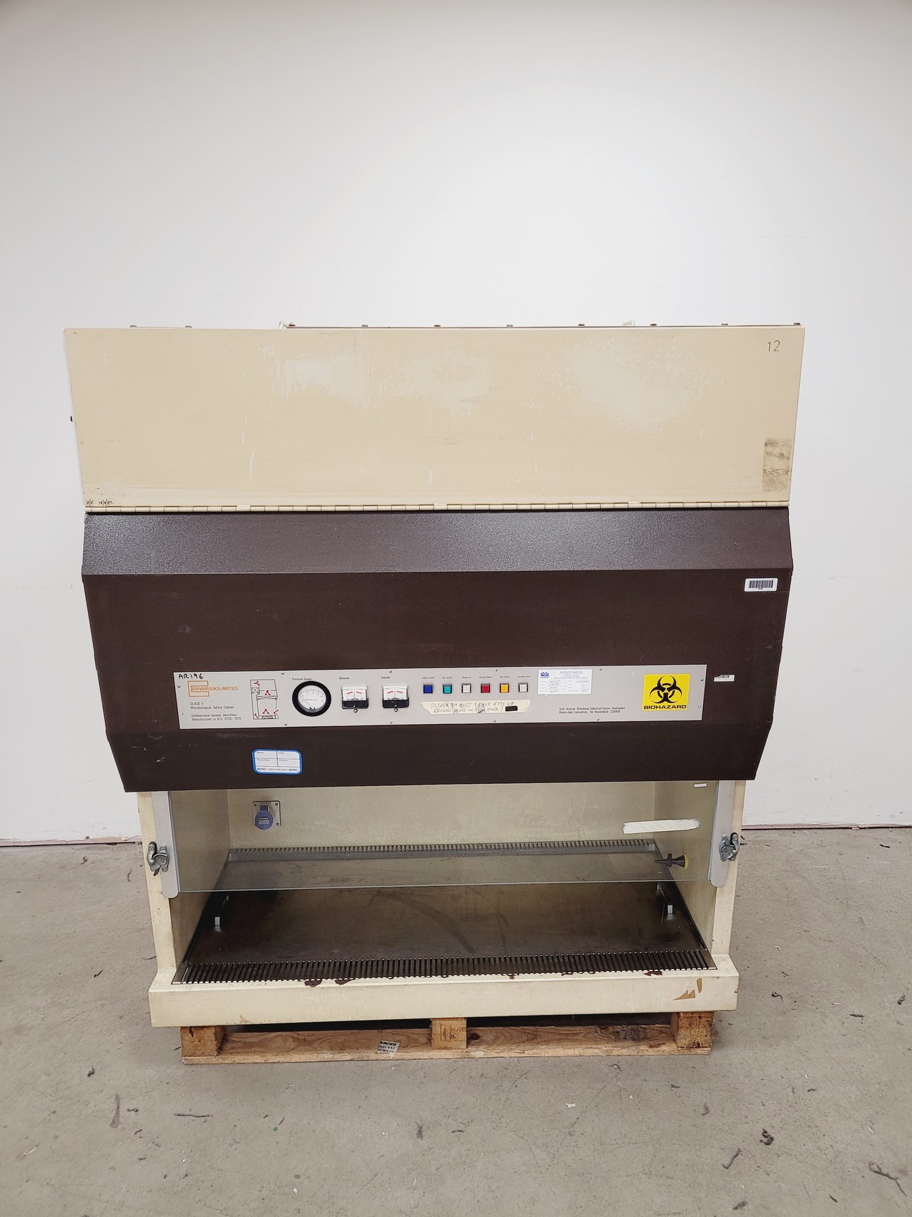 Image of Envair Class II Microbiological Safety Cabinet  Type - MSC/II/B4 Lab
