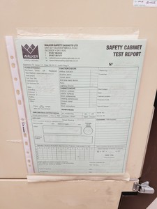 Thumbnail image of Envair Class II Microbiological Safety Cabinet  Type - MSC/II/B4 Lab