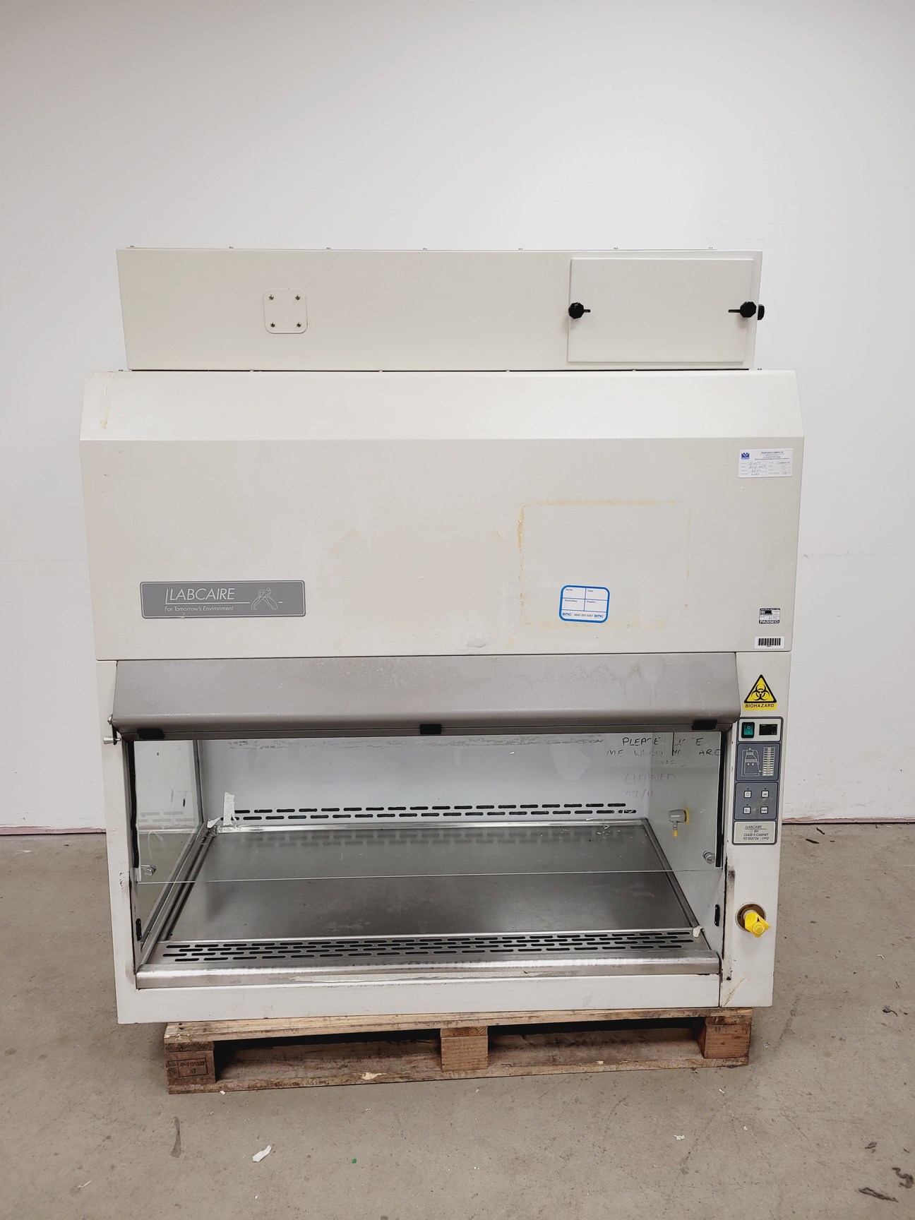 Image of Labcaire Model - BH12 Class II Biological Safety Cabinet Lab