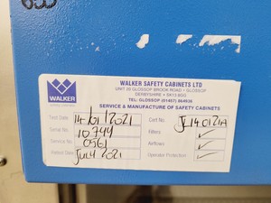 Thumbnail image of Gelaire BSB-3A Class 1 Safety Cabinet - Lab 
