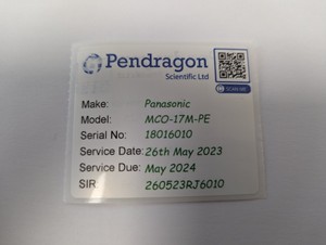 Thumbnail image of Panasonic O2/Co2 Incubator  Model - MCO-170M-PE Lab