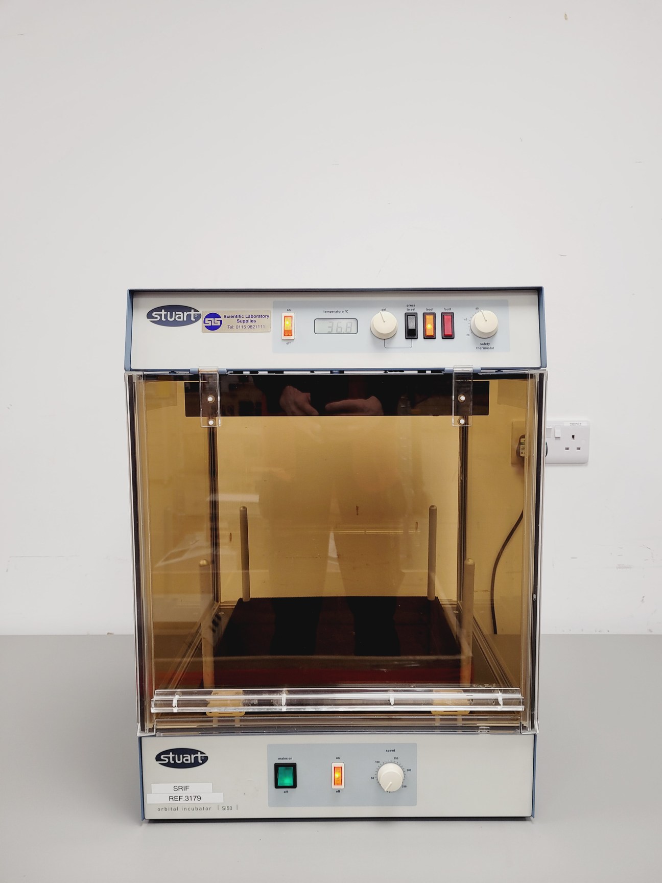 Image of Stuart Orbital Shaking Incubator  Model - S150 Lab