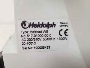 Thumbnail image of Heidolph Laborota 4000 Rotary Evaporator & Heizbad Water Bath Lab