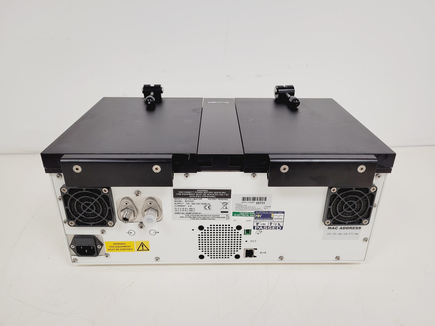Image of Planer Bench Top Incubator  Model - BT37GP  PN - GDBT37GP-01 Lab