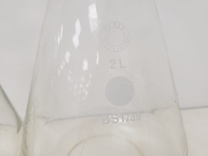 Thumbnail image of 28 x Conical & Volumetric Laboratory Flasks Lab - Kimax, Quick Fit, Pyrex Lab