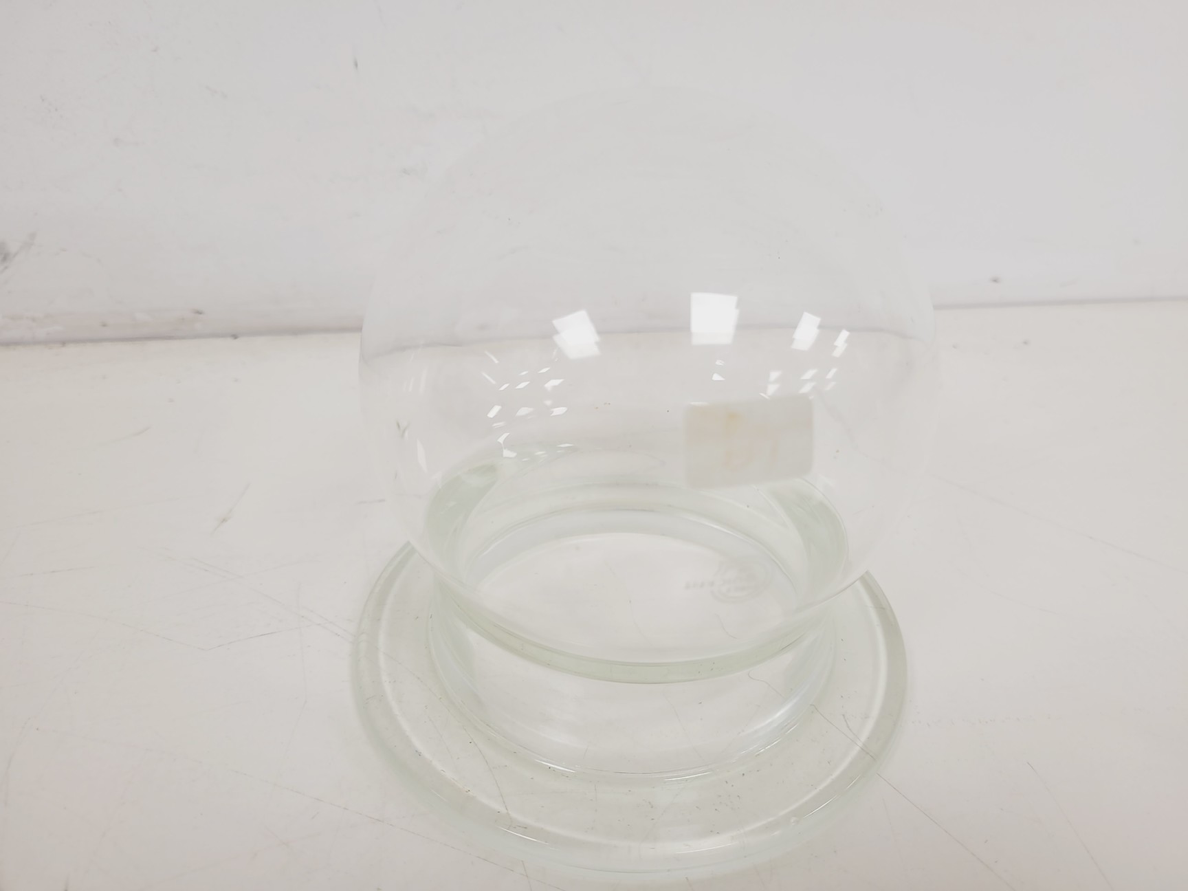 Image of Large Lot of 28 Laboratory Round Bottom Flange Flasks - Quickfit, Schott, Lab