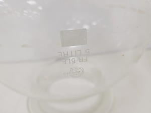 Thumbnail image of Large Lot of 28 Laboratory Round Bottom Flange Flasks - Quickfit, Schott, Lab