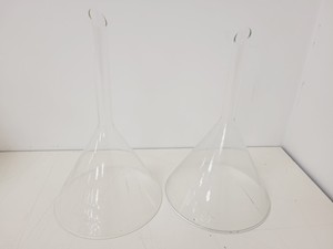 Thumbnail image of Job Lot of Glass and Ceramic Lab Funnels Buchner, Dropping, Filter