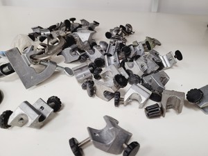 Thumbnail image of Large Lot of Distillation Laboratory Glassware - Jointed Tubes, Clamps Quickfit