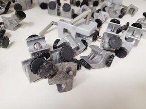Thumbnail image of Large Lot of Distillation Laboratory Glassware - Jointed Tubes, Clamps Quickfit