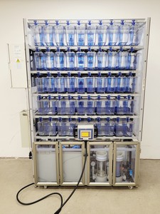 Thumbnail image of Tecniplast Quarantine Rack Fish Tank System ZebTEC & ZB1020MN2AB Power Box