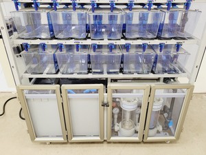 Thumbnail image of Tecniplast Quarantine Rack Fish Tank System ZebTEC & ZB1020MN2AB Power Box