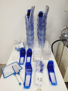 Thumbnail image of Tecniplast Quarantine Rack Fish Tank System ZebTEC & ZB1020MN2AB Power Box