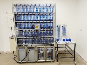 Thumbnail image of Tecniplast Quarantine Rack Fish Tank System ZebTEC  with ZB1020MN2AB Power Box