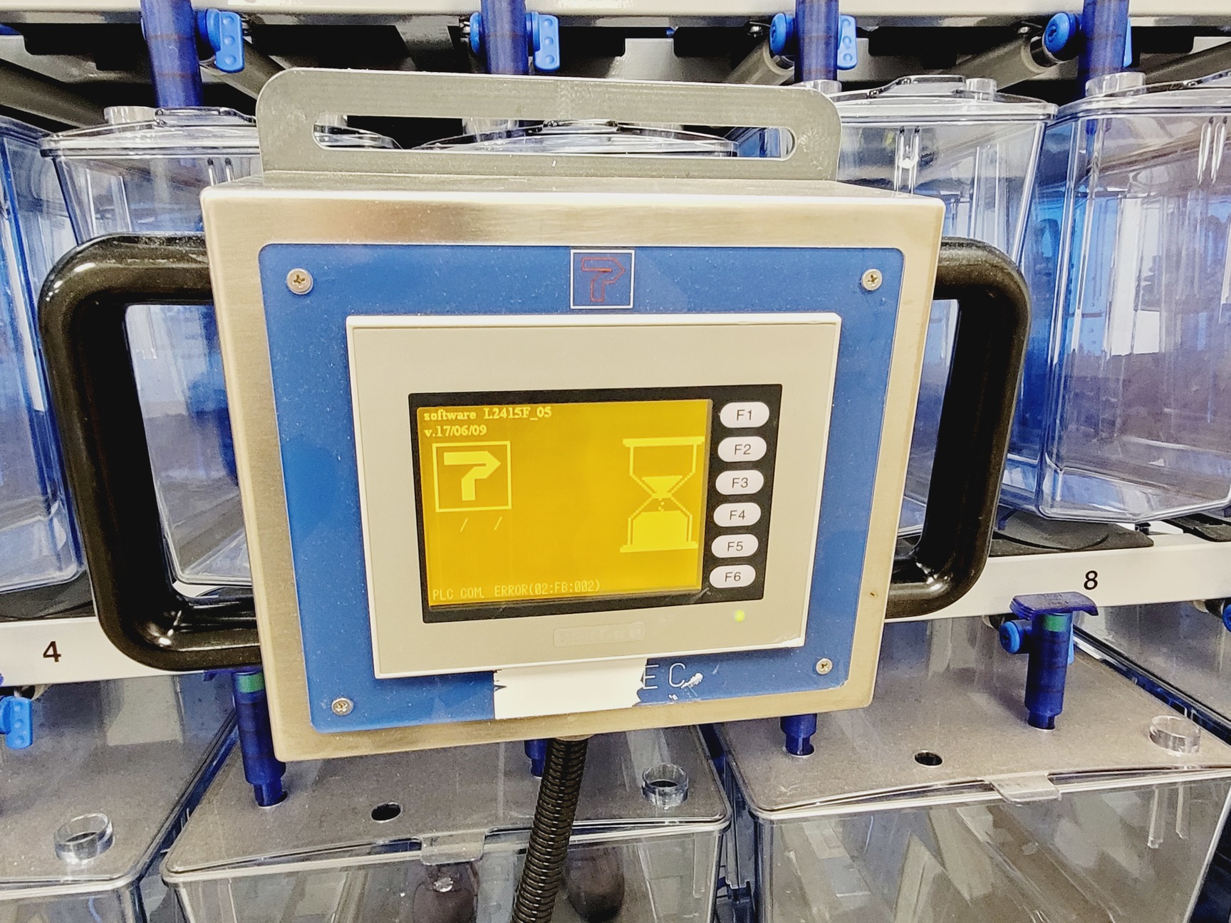 Image of Tecniplast Quarantine Rack Fish Tank System ZebTEC  with ZB1020MN2AB Power Box