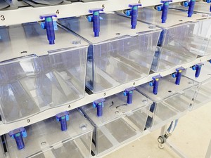 Thumbnail image of Tecniplast Quarantine Rack Fish Tank System ZebTEC  with ZB1020MN2AB Power Box
