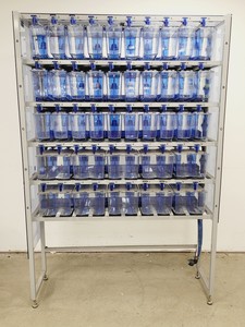 Thumbnail image of Tecniplast Quarantine Rack Fish Tank System ZebTEC  with ZB1020MN2AB Power Box