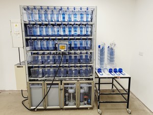Thumbnail image of Tecniplast Quarantine Rack Fish Tank System ZebTEC  with ZB1020MN2AB Power Box