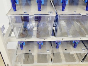 Thumbnail image of Tecniplast Quarantine Rack Fish Tank System ZebTEC  with ZB1020MN2AB Power Box