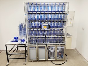 Thumbnail image of Tecniplast Quarantine ZebTEC Rack Fish Tank System with ZB1020MN2AB Power Box