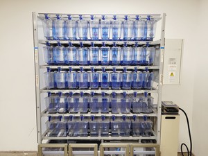 Thumbnail image of Tecniplast Quarantine ZebTEC Rack Fish Tank System with ZB1020MN2AB Power Box