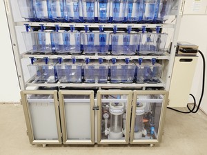 Thumbnail image of Tecniplast Quarantine ZebTEC Rack Fish Tank System with ZB1020MN2AB Power Box