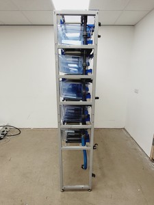 Thumbnail image of Tecniplast Quarantine ZebTEC Rack Fish Tank System with ZB1020MN2AB Power Box