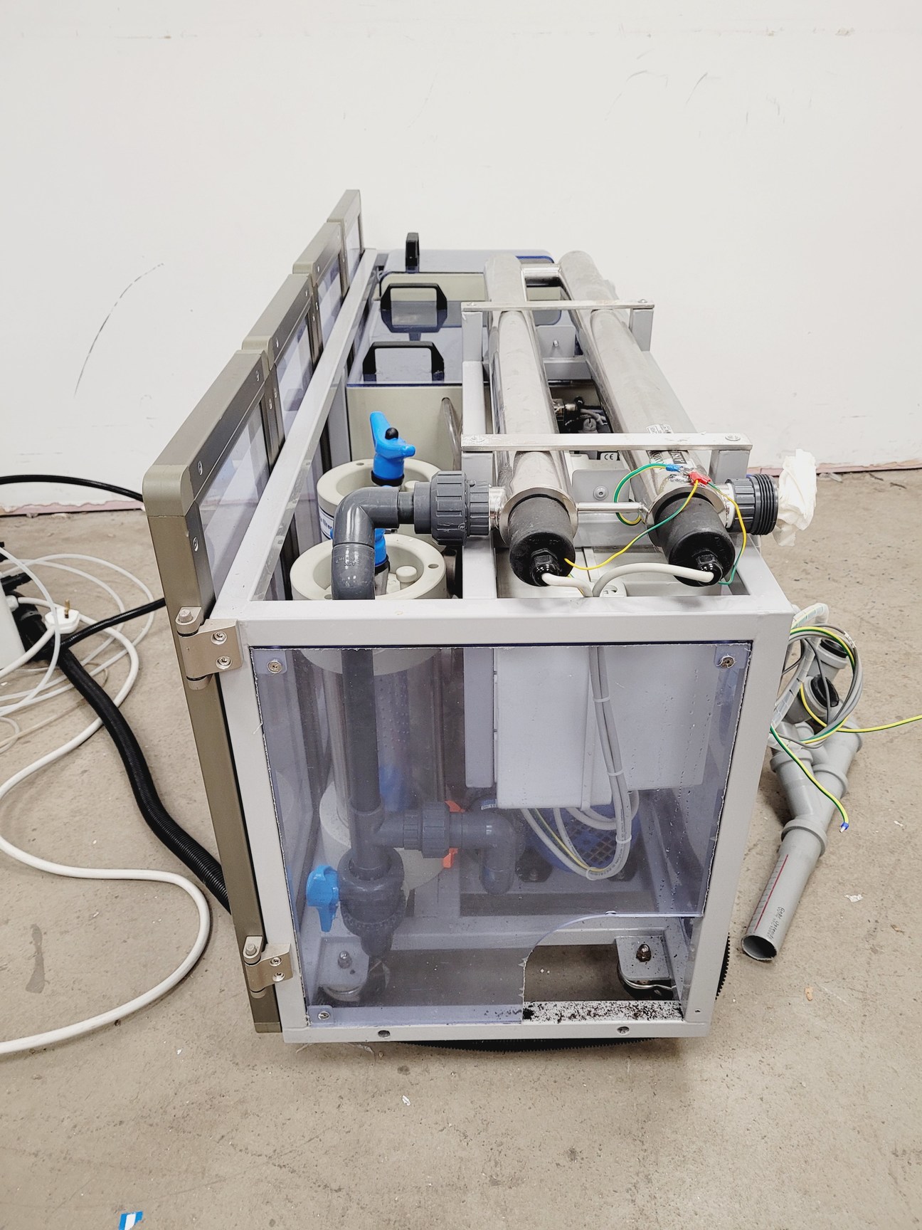 Image of Tecniplast Quarantine ZebTEC Rack Fish Tank System with ZB1020MN2AB Power Box