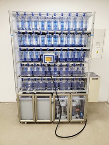 Thumbnail image of Tecniplast Quarantine ZebTEC Rack Fish Tank System with ZB1020MN2AB Power Box