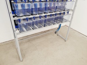 Thumbnail image of Tecniplast Quarantine ZebTEC Rack Fish Tank System with ZB1020MN2AB Power Box