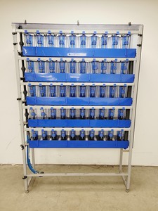 Thumbnail image of Tecniplast Quarantine ZebTEC Rack Fish Tank System with ZB1020MN2AB Power Box