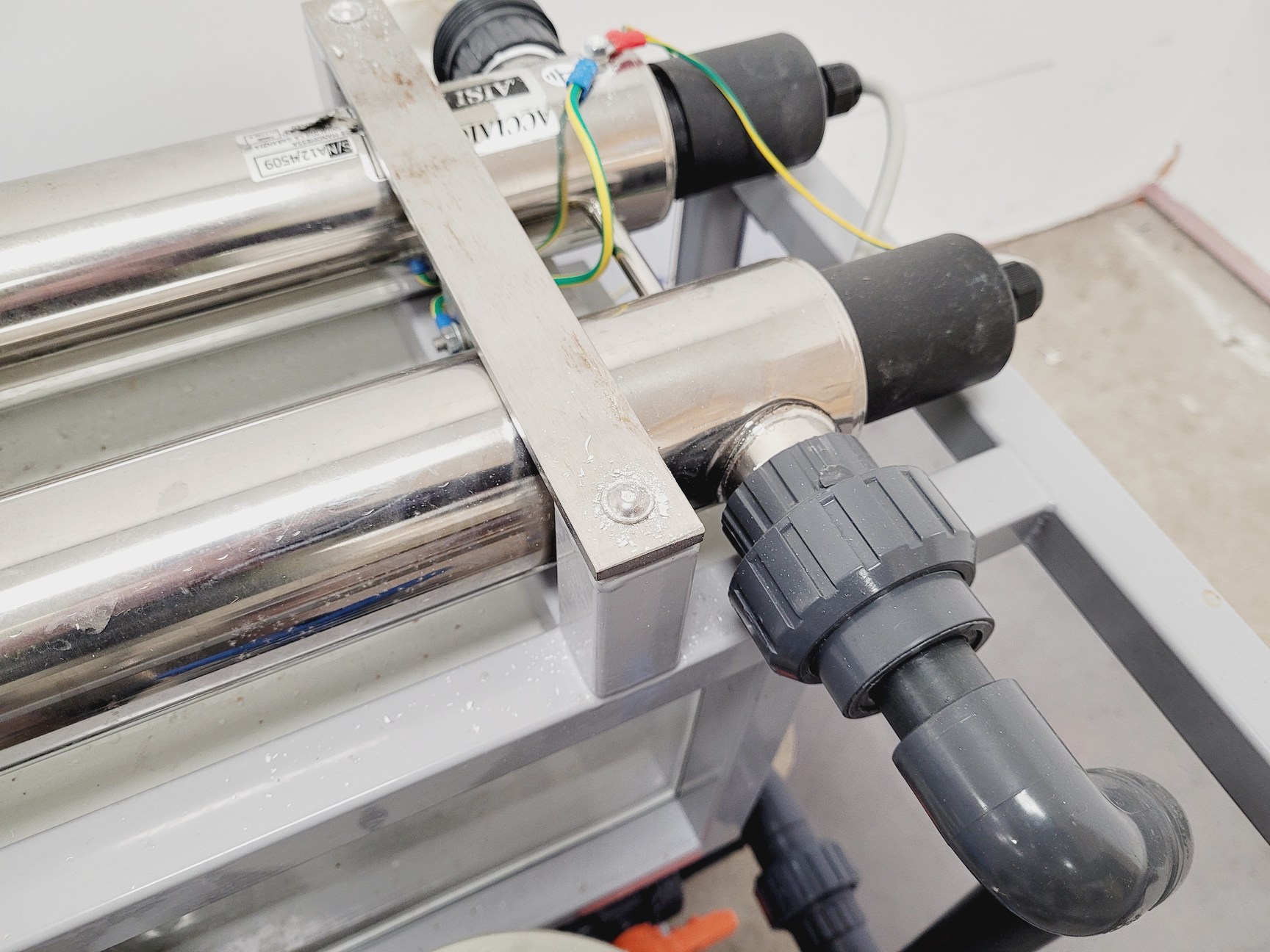 Image of Tecniplast Quarantine ZebTEC Rack Fish Tank System with ZB1020MN2AB Power Box