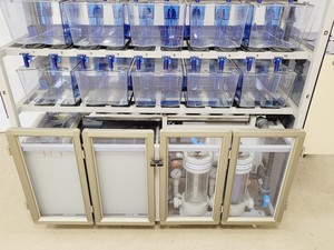 Thumbnail image of Tecniplast Quarantine ZebTEC Fish Tank Rack System with ZB2550SADX2 PSU 