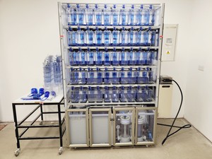 Thumbnail image of Tecniplast Quarantine ZebTEC Fish Tank Rack System with ZB2550SADX2 PSU 