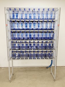 Thumbnail image of Tecniplast Quarantine ZebTEC Fish Tank Rack System with ZB2550SADX2 PSU 