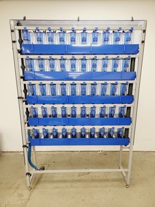 Thumbnail image of Tecniplast Quarantine ZebTEC Fish Tank Rack System & ZB2550SADX2 PSU 