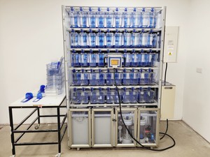 Thumbnail image of Tecniplast Quarantine ZebTEC Fish Tank Rack System & ZB2550SADX2 PSU 
